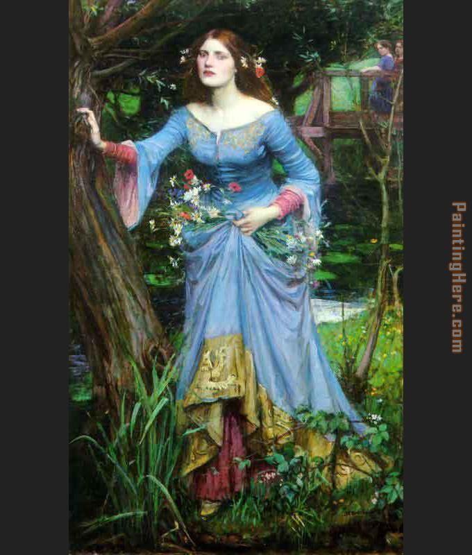 waterhouse Ophelia painting - John William Waterhouse waterhouse Ophelia art painting